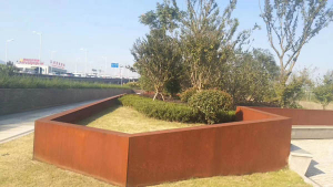 凤凰镇耐候钢挡土墙
